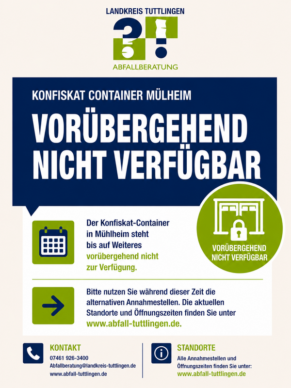 Bild vergr&ouml;&szlig;ern: Vor&uuml;bergehen nicht Verf&uuml;gbar Konfiskat M&uuml;lheim