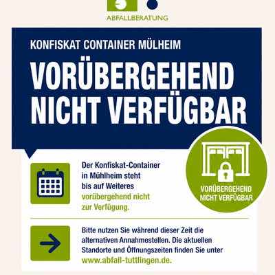 Vor&uuml;bergehen nicht Verf&uuml;gbar Konfiskat M&uuml;lheim